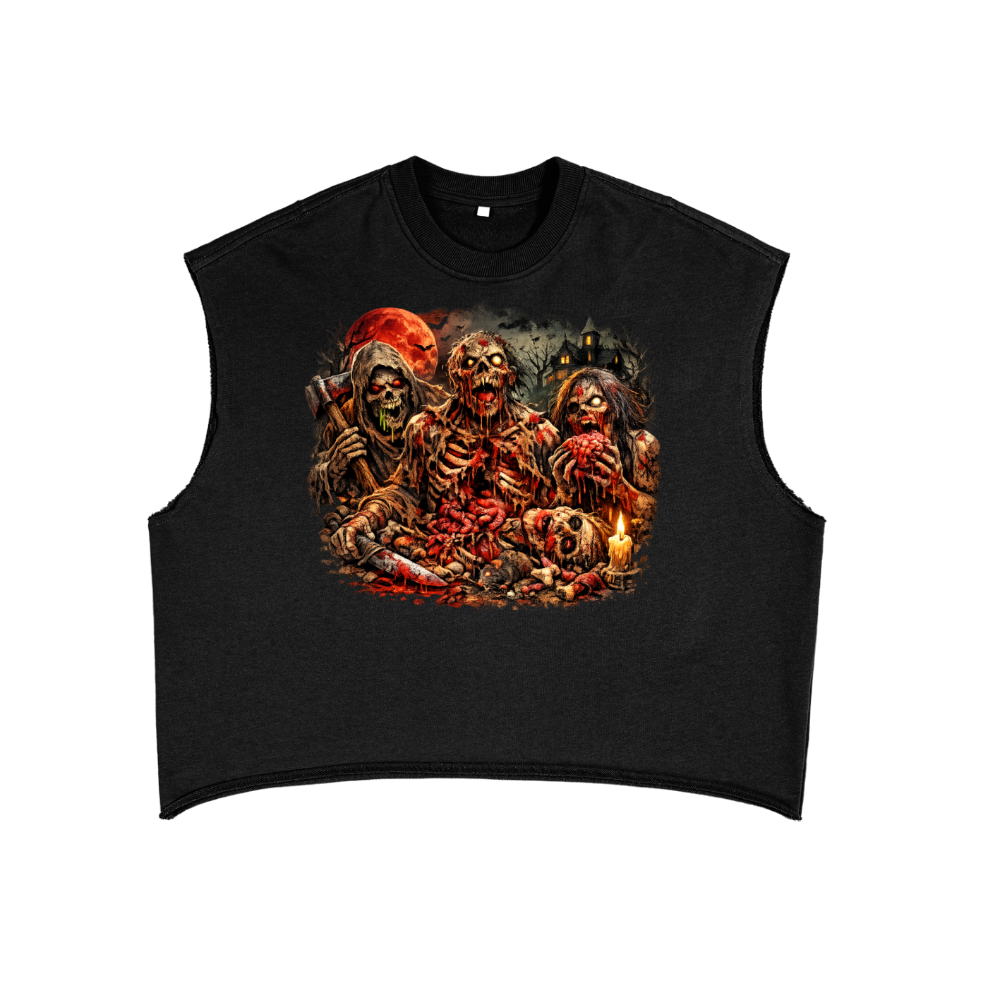 French Terry Boxy Tank Top