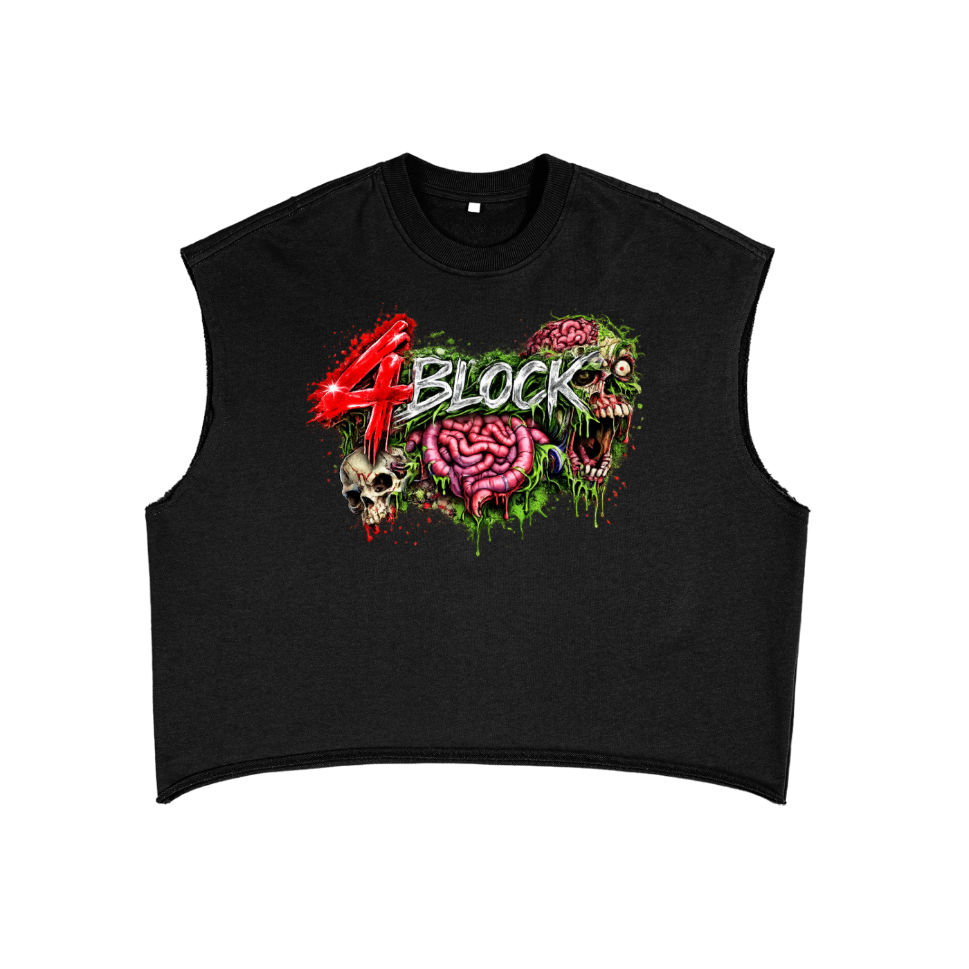 French Terry Boxy Tank Top